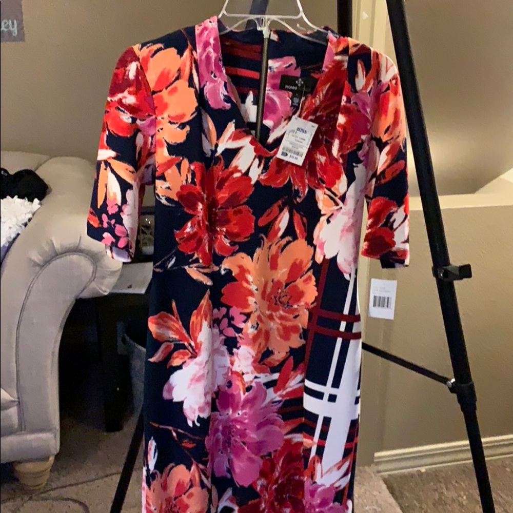 NWT business dress floral and plaid